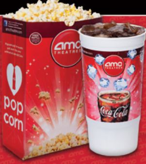  Theaters on Amc Theaters  50  Off Large Popcorn And Soda Coupon   The Sugar Free